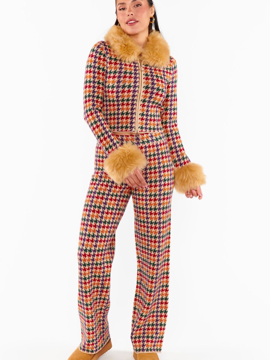 Valley Houndstooth Knit