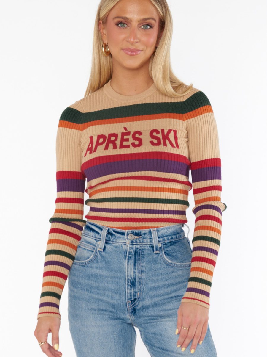 Slopes Sweater ~ Apres Ski Stripe