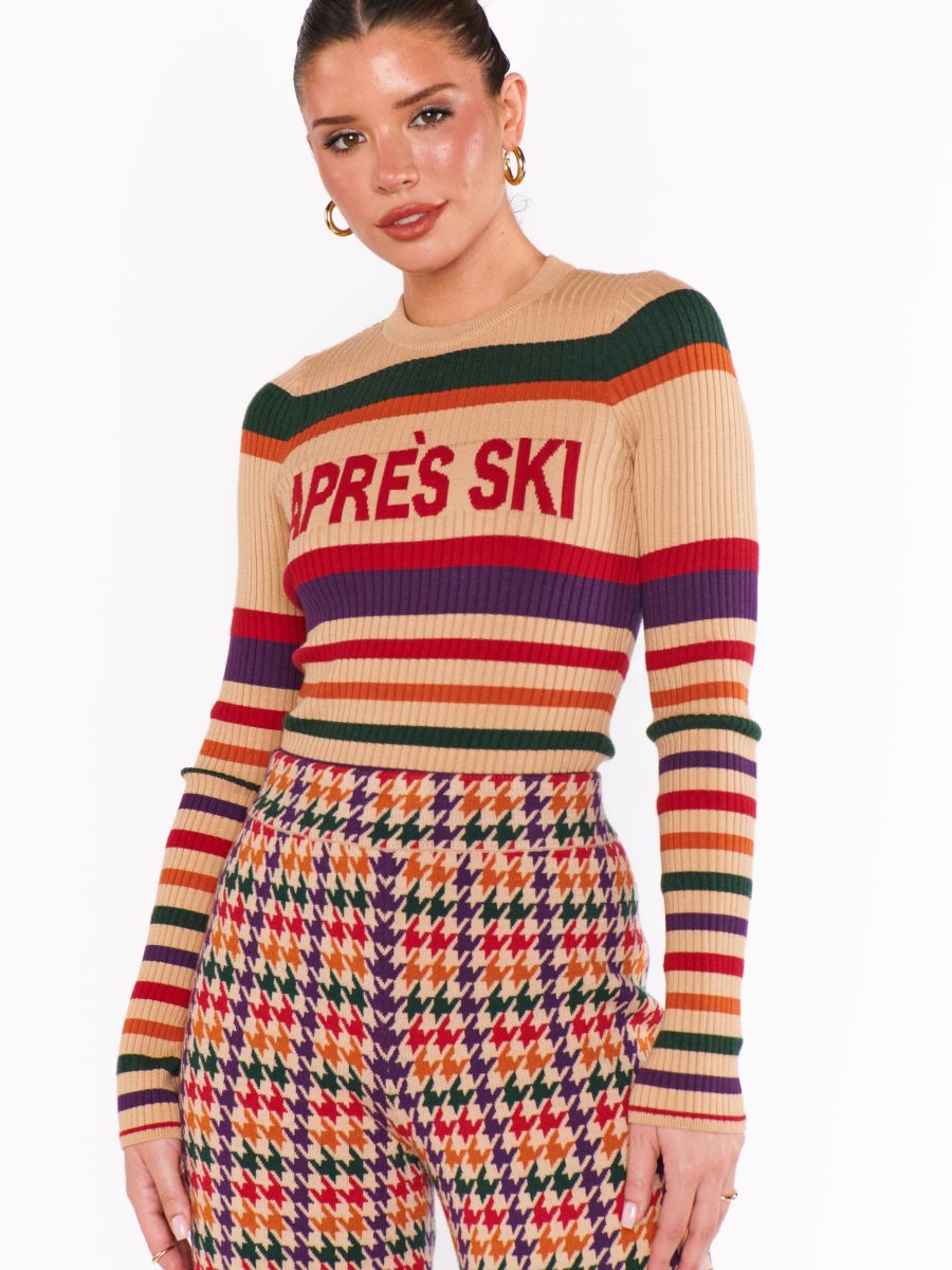 Slopes Sweater ~ Apres Ski Stripe
