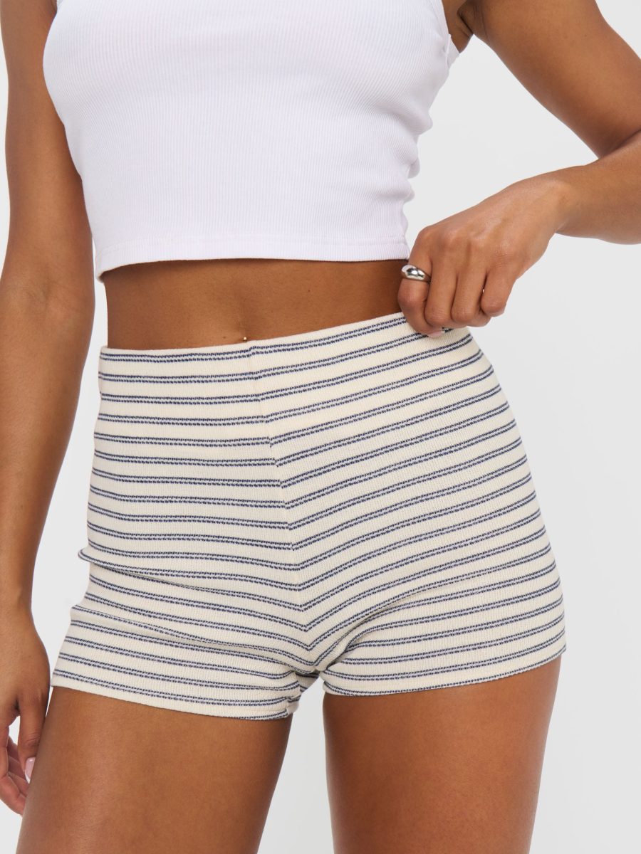 Ziggy Shorts ~ Skyline Stripe Knit