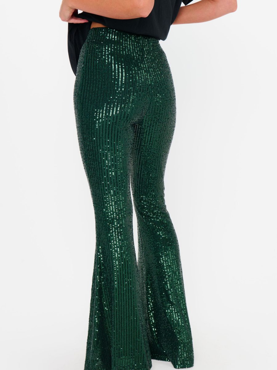 Mercury Bells ~ Emerald Sequins