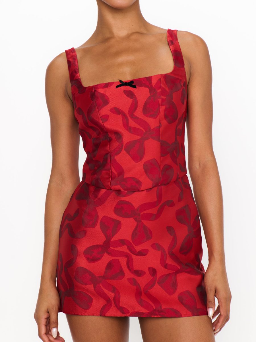Kendra Top ~ Bow What Fun