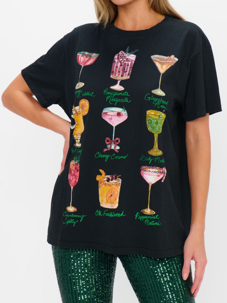 Travis Tee ~ Cocktails Graphic