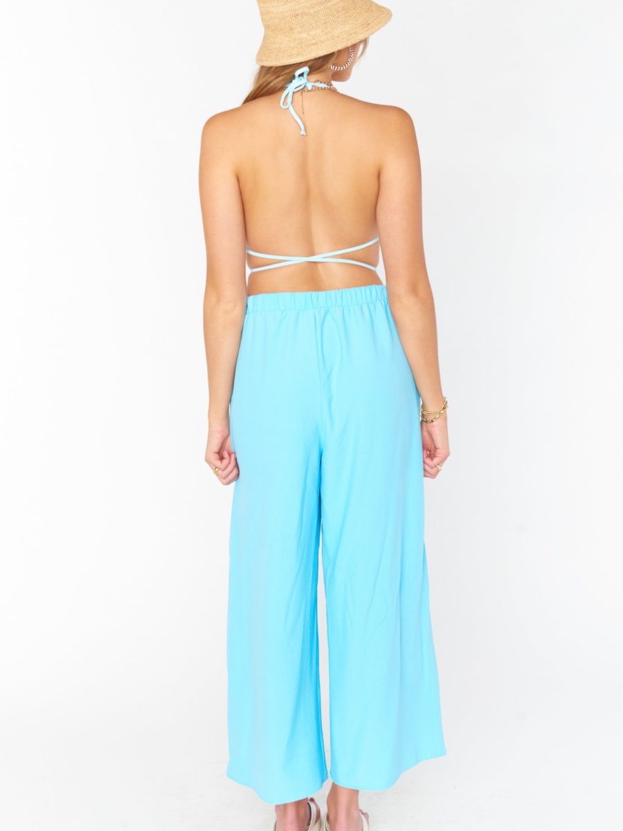 Kick Back Pants ~ Sky Blue