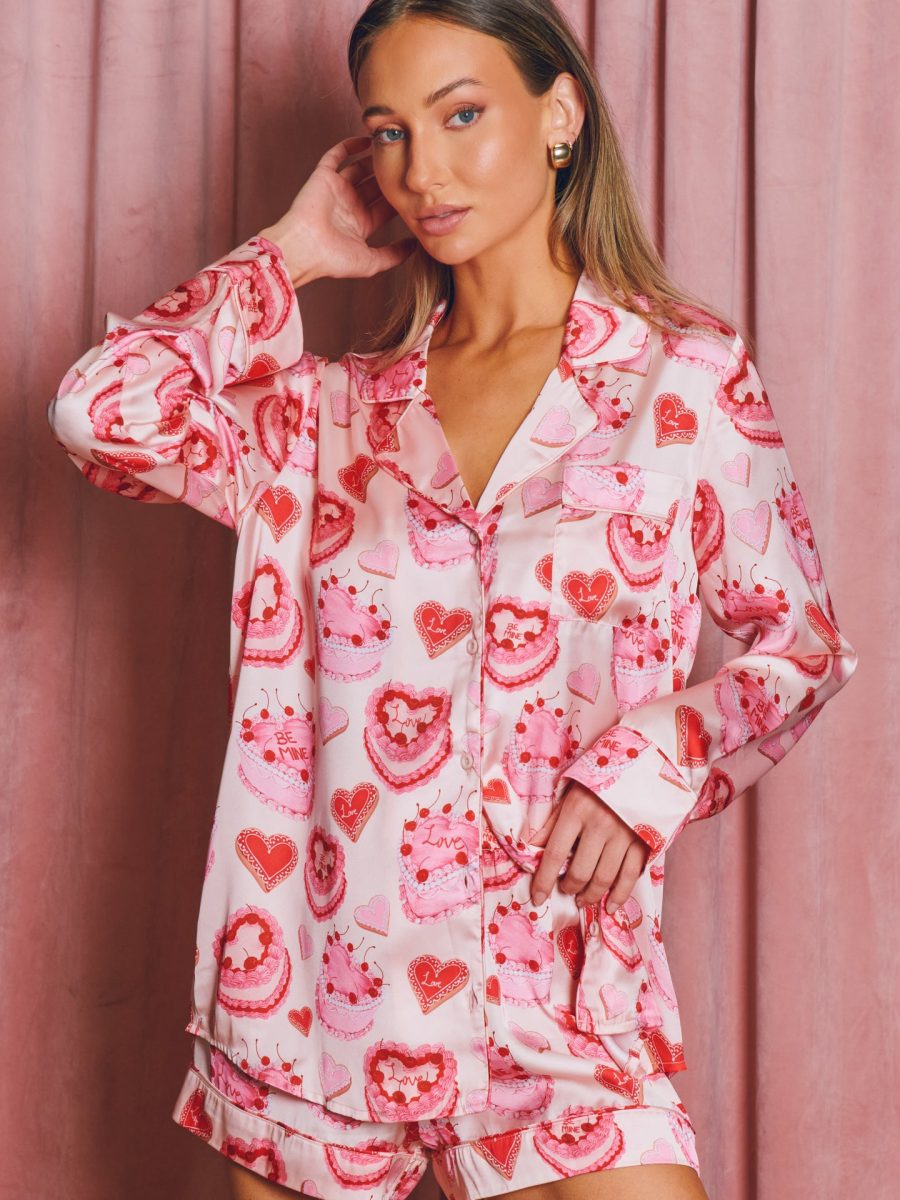 Favorite PJ Set ~ Icing On The Cake Silky