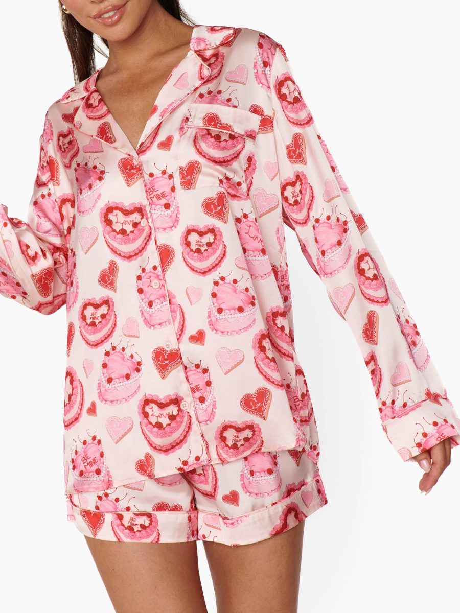 Favorite PJ Set ~ Icing On The Cake Silky