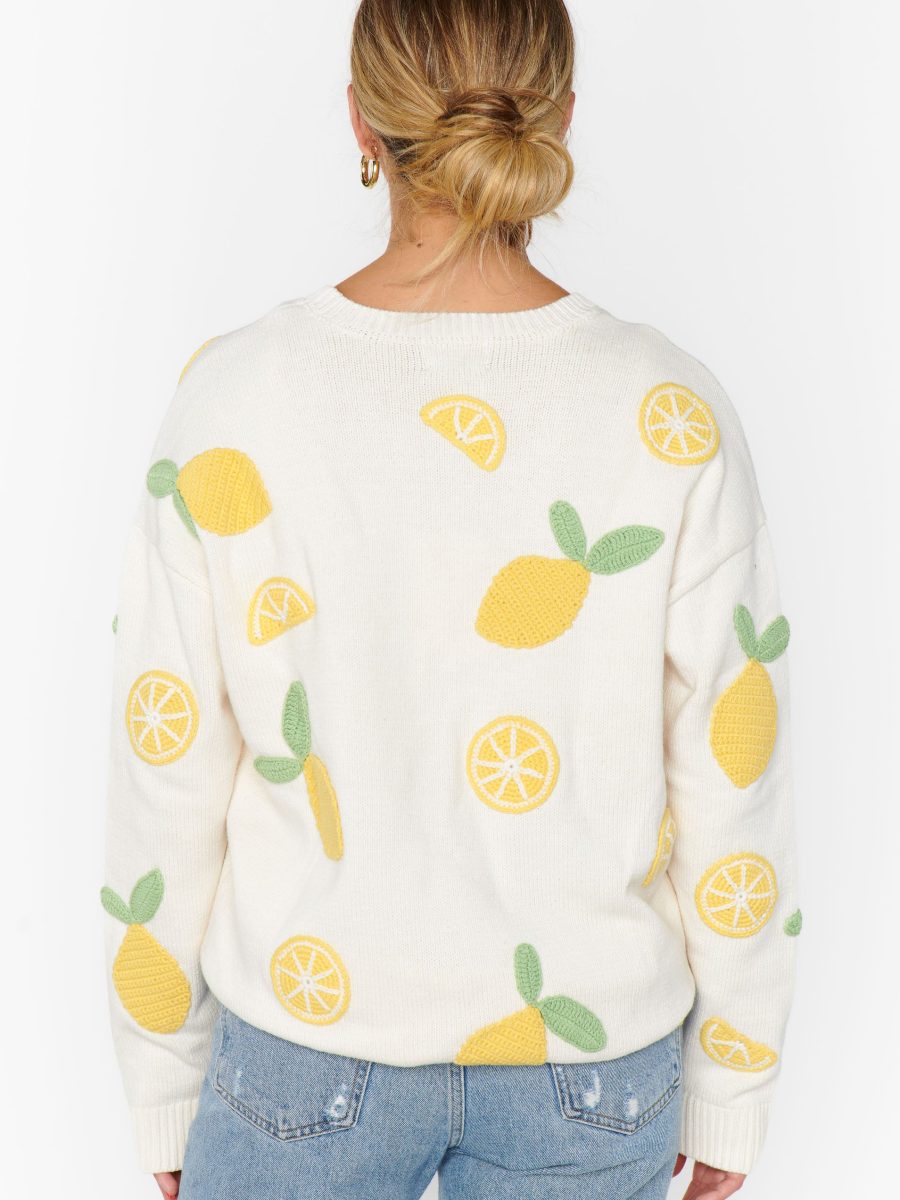 Go To Sweater ~ Lemon Sorbet Knit