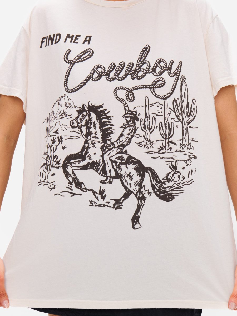 Tom Tee ~ Find Me A Cowboy Graphic