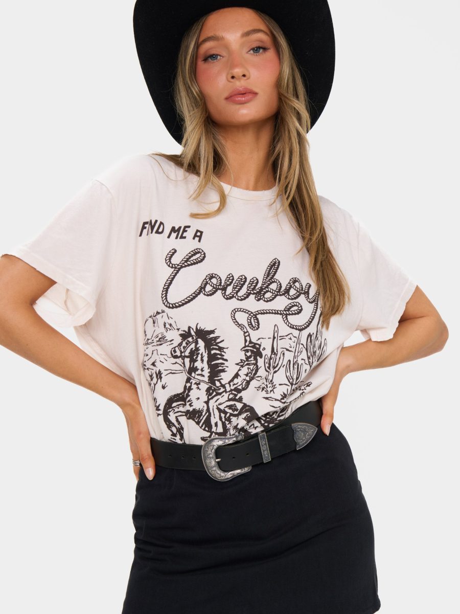 Tom Tee ~ Find Me A Cowboy Graphic