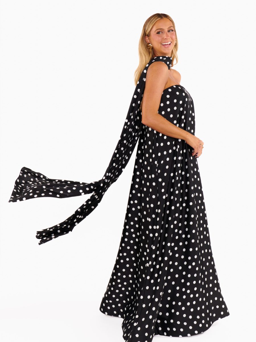 Tinsley Tube Dress ~ Polka Dot