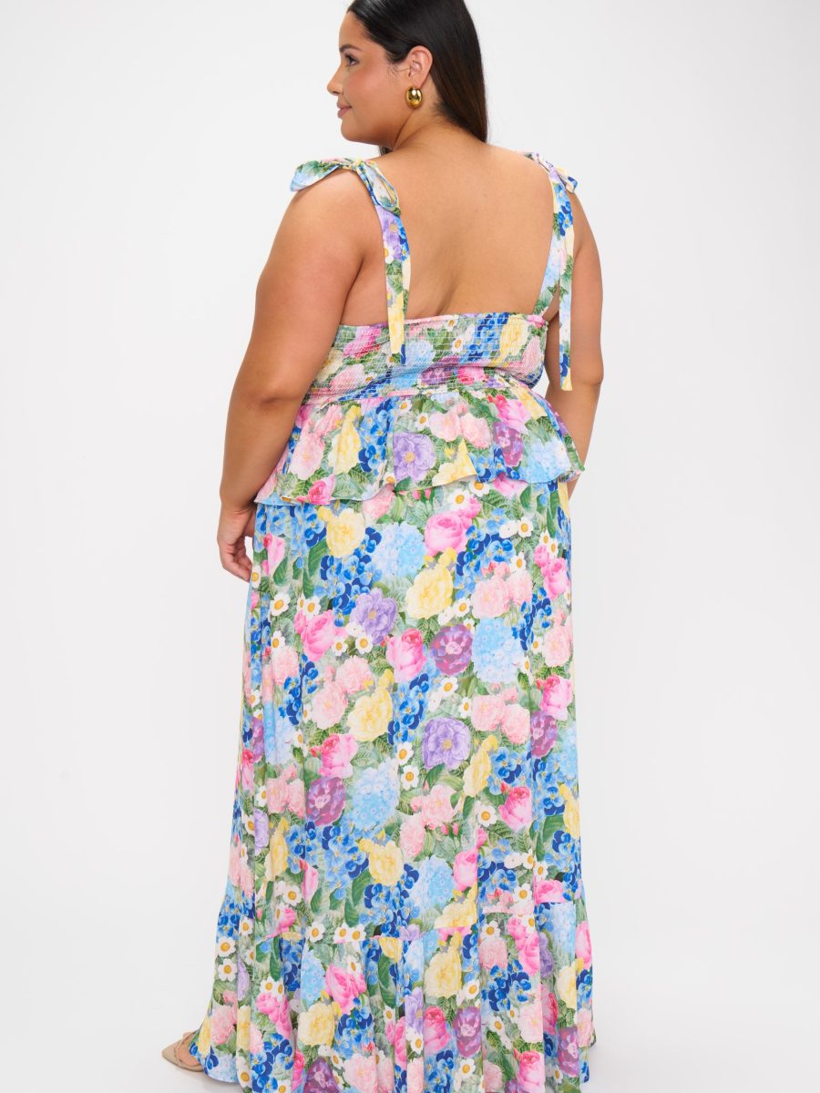 Paxton Midi Dress ~ Flower Shop
