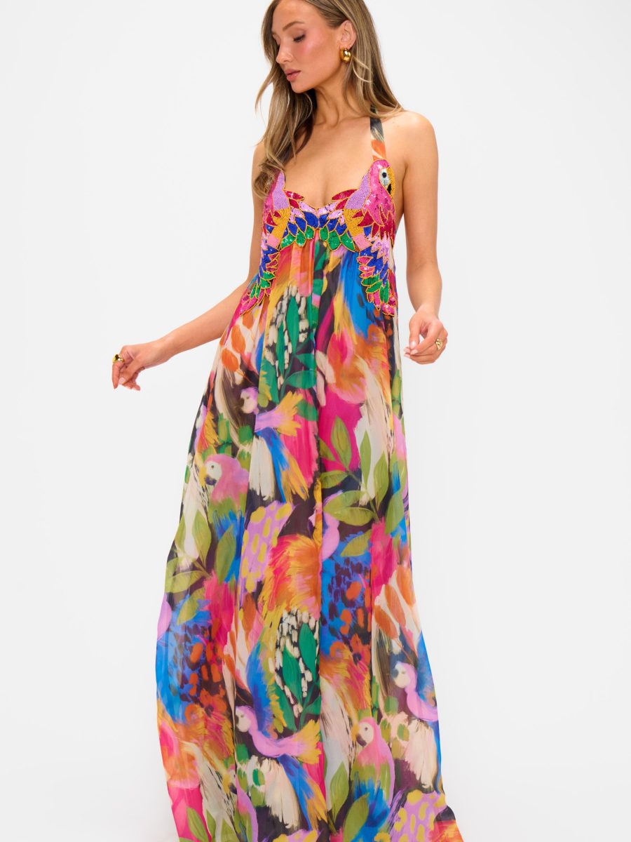 Valentina Maxi Dress ~ Midnight in Rio
