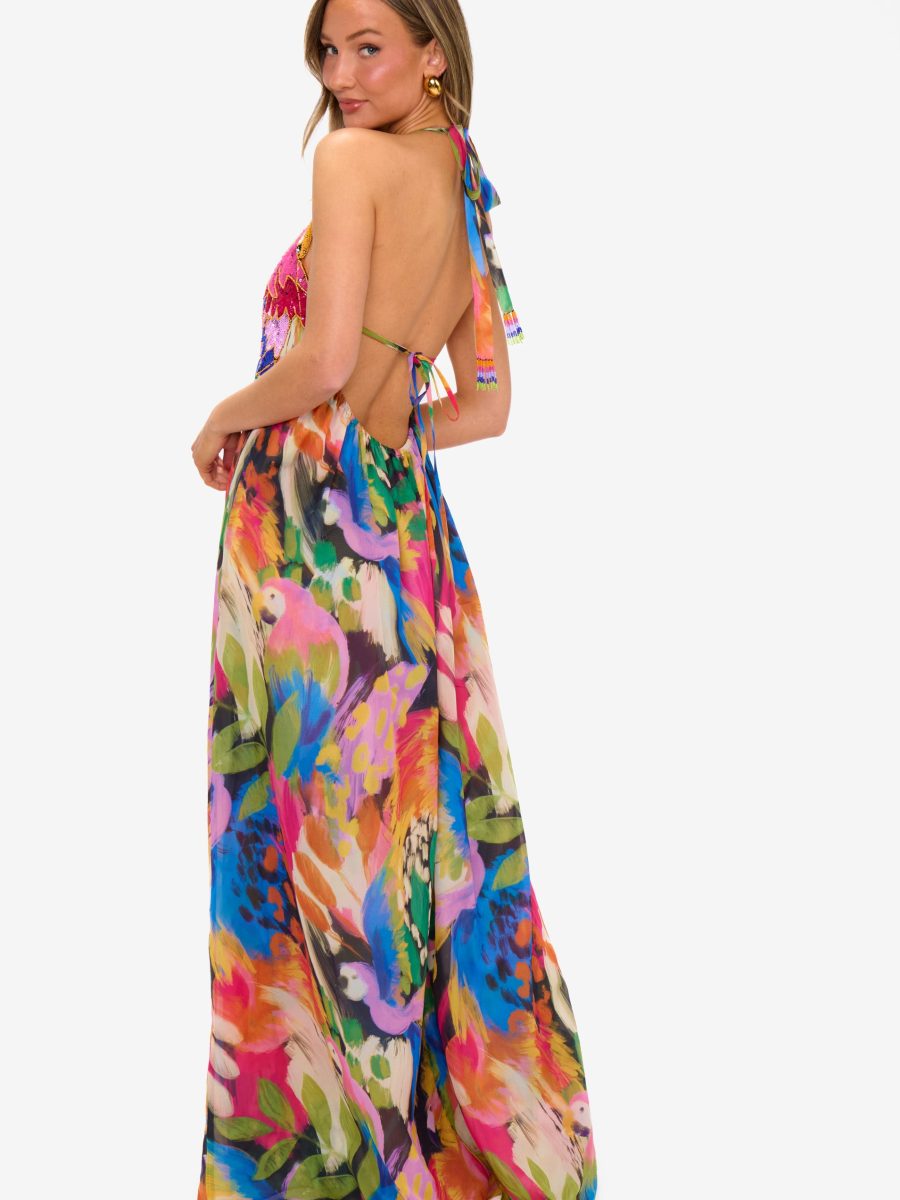Valentina Maxi Dress ~ Midnight in Rio