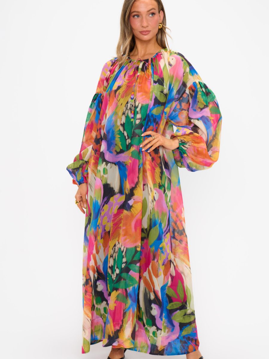 Karla Maxi Dress ~ Midnight in Rio