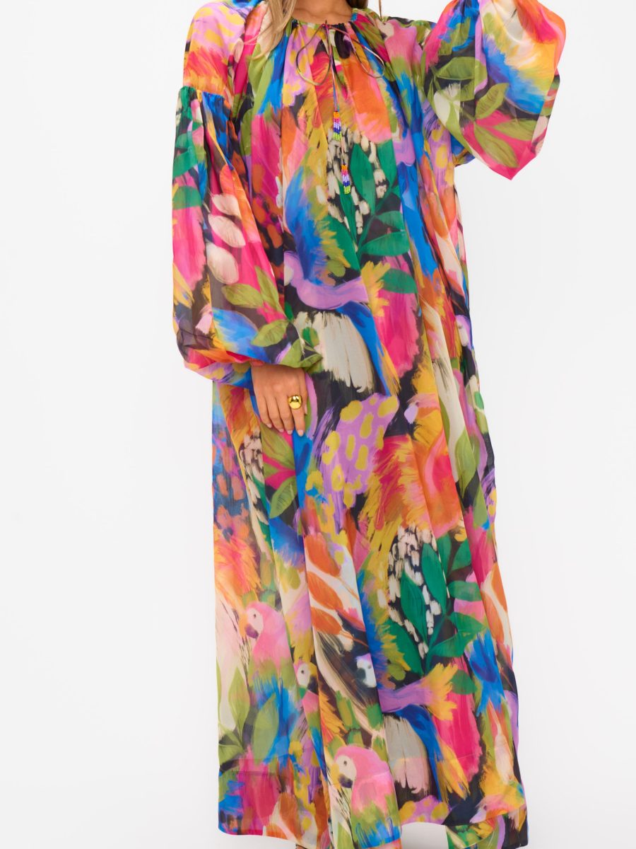 Karla Maxi Dress ~ Midnight in Rio