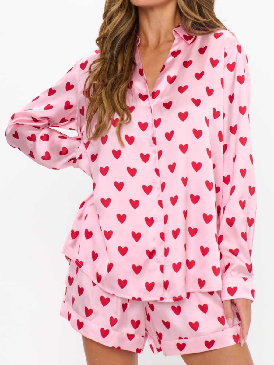 Pink Queen Of Hearts Silky