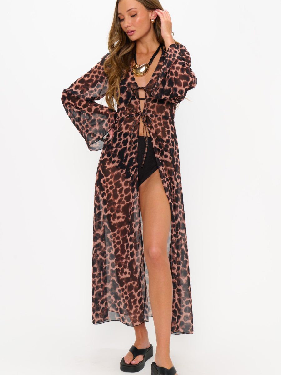 Jet Setter Robe ~ Tortoise Shell
