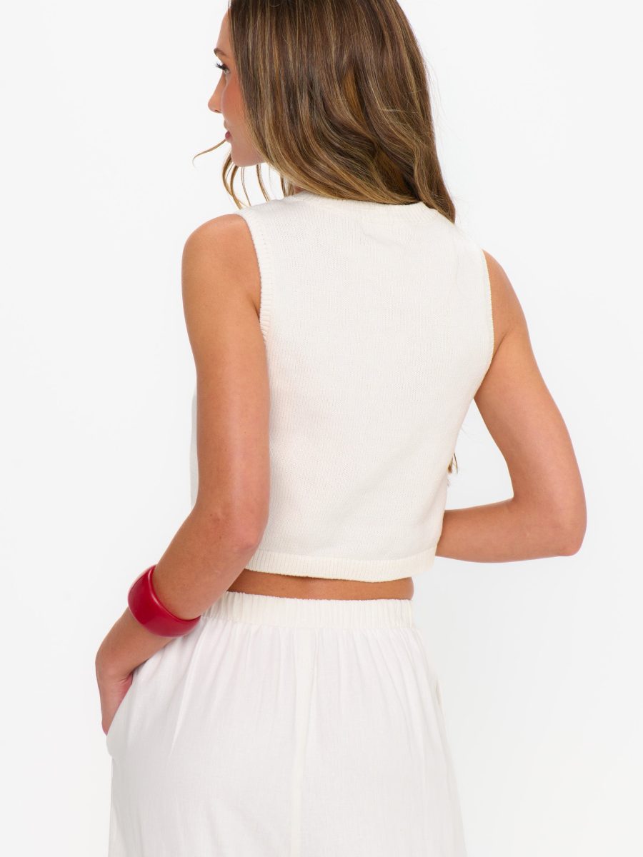 Milo Tank ~ Cocktail Graphic Knit