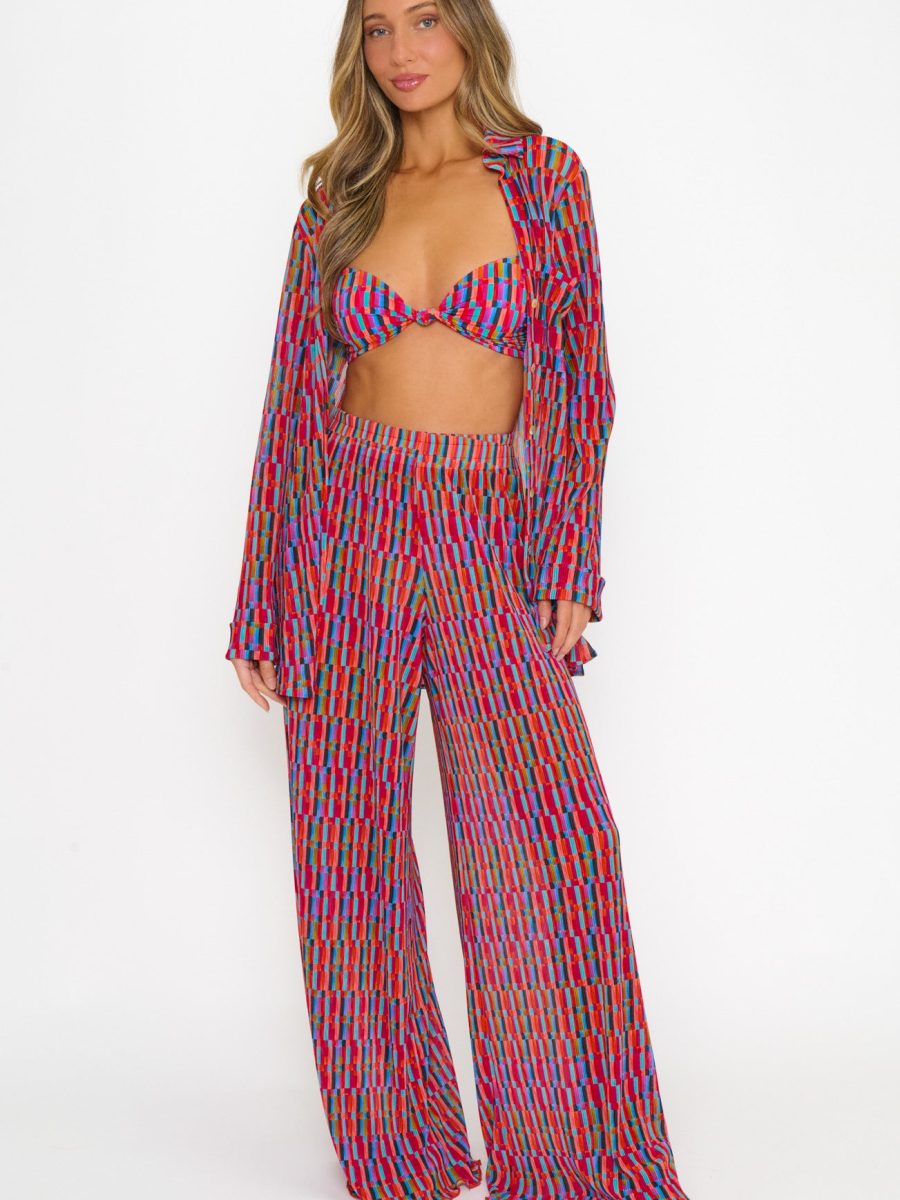 Jet Setter Pants ~ Cabo Crush Geo