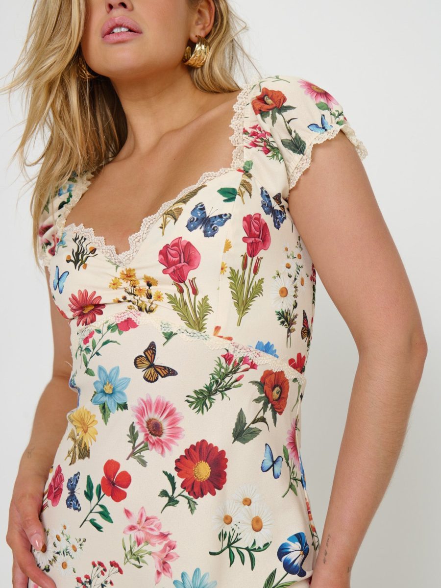 Nicola Dress ~ French Floral