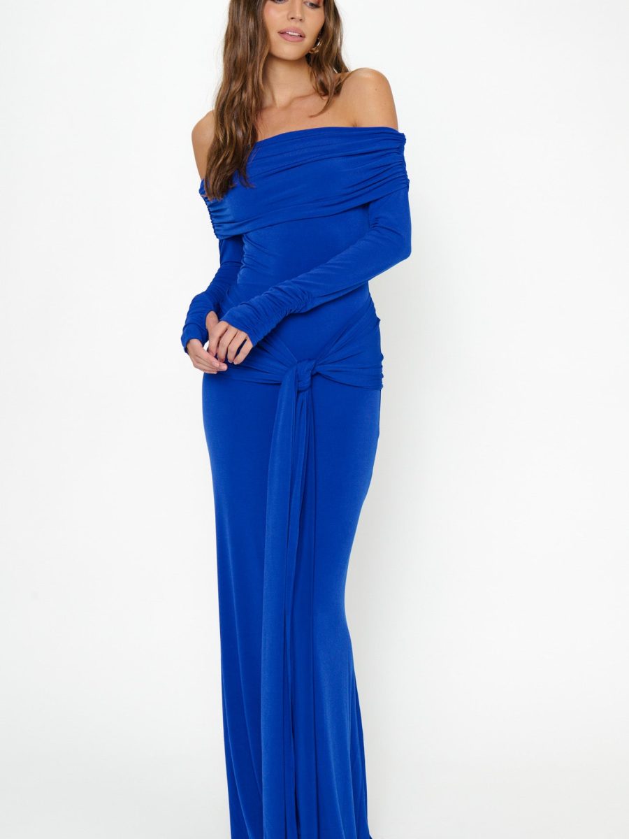 Vanessa Maxi Dress ~ Cobalt