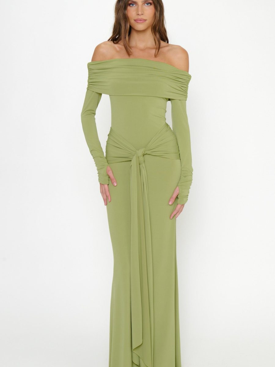 Vanessa Maxi Dress ~ Pear