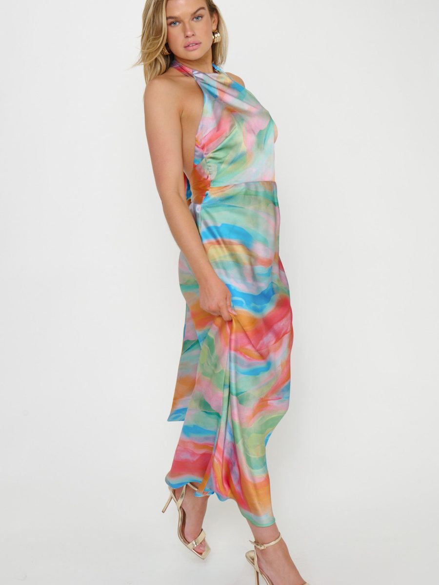 Jessa Maxi Dress ~ Colorful Canvas