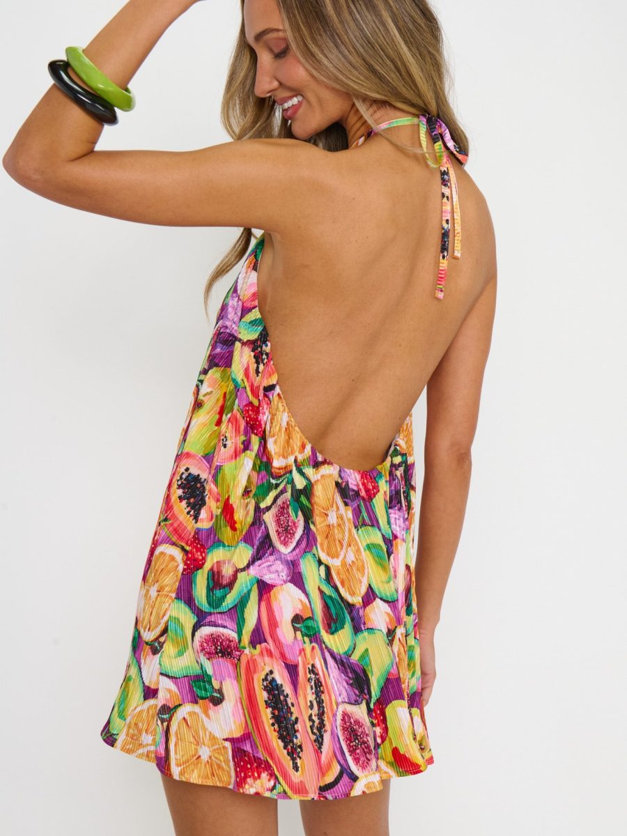 Lucille Mini Dress ~ Fruit Slices
