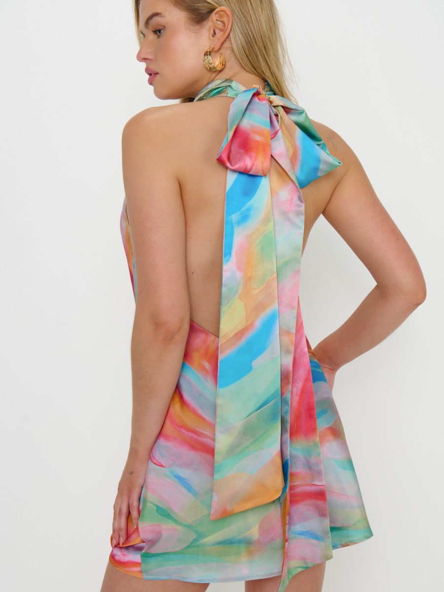 Lisa Mini Dress ~ Colorful Canvas