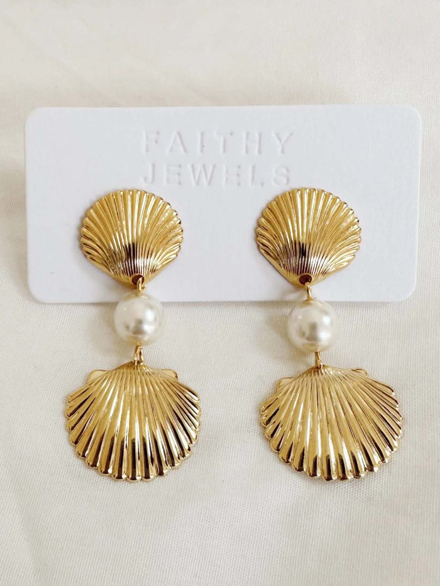 Faithy Jewels Palm Beach Earring ~ Gold