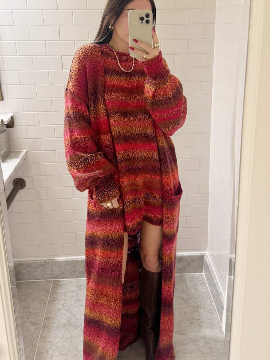 Canyon Tunic Sweater ~ Mood Ring Knit