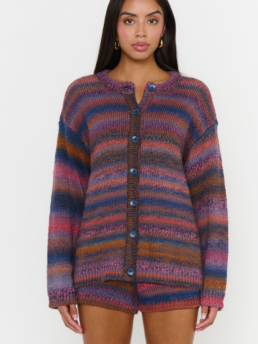 Inez Cardigan ~ Spacedye Knit