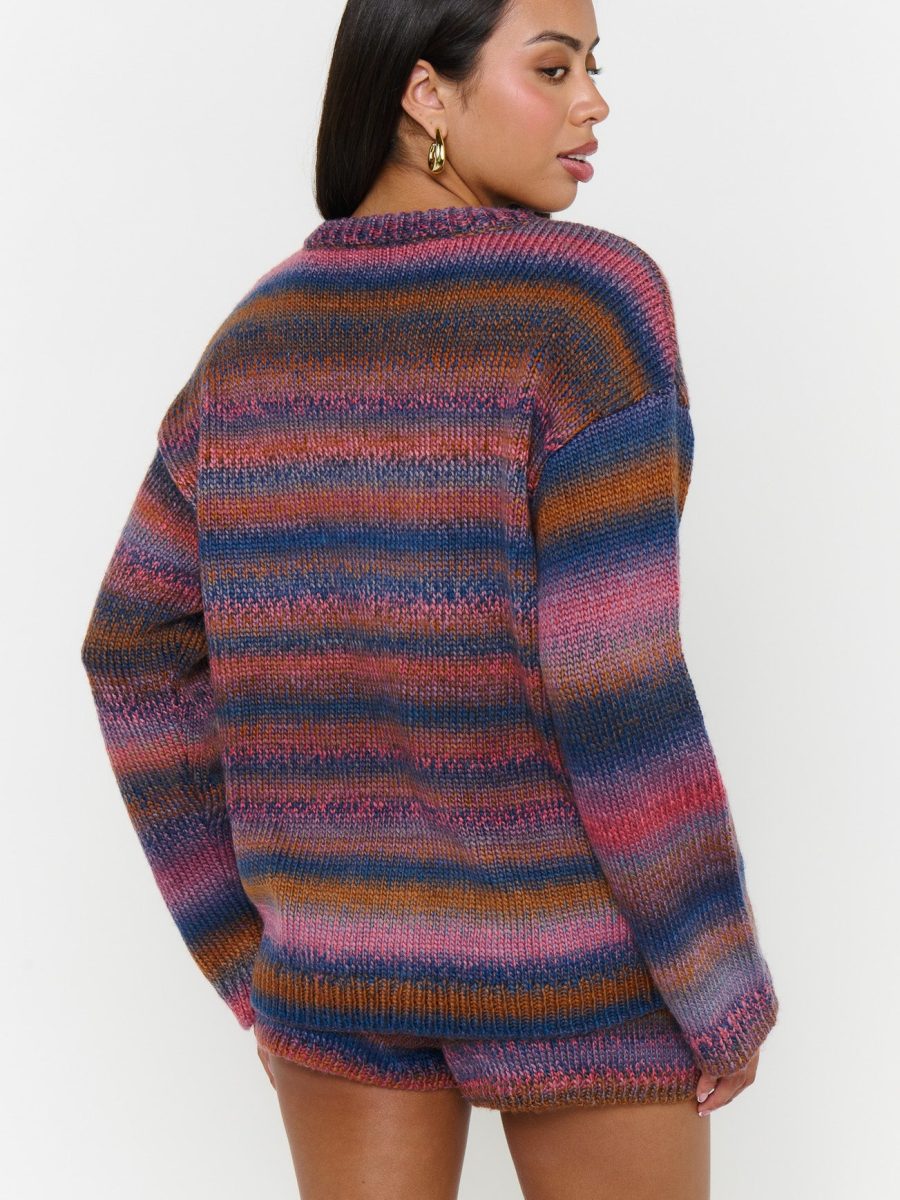 Inez Cardigan ~ Spacedye Knit