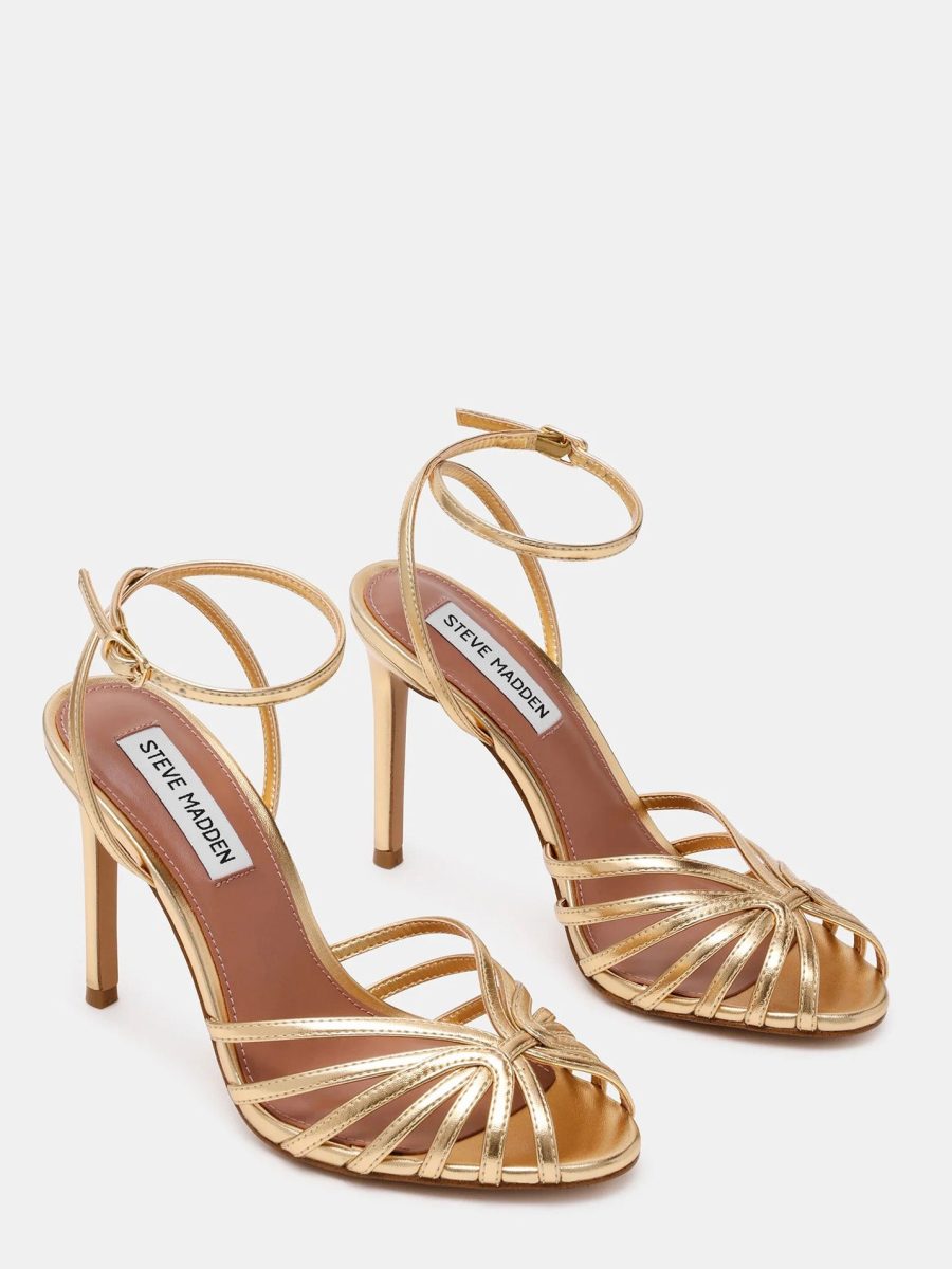 Steve Madden Mizuna Heel ~ Gold