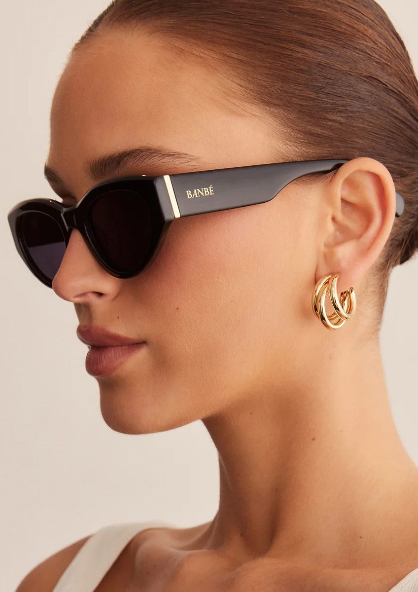 Banbé Eyewear The Alba Sunglasses ~ Black