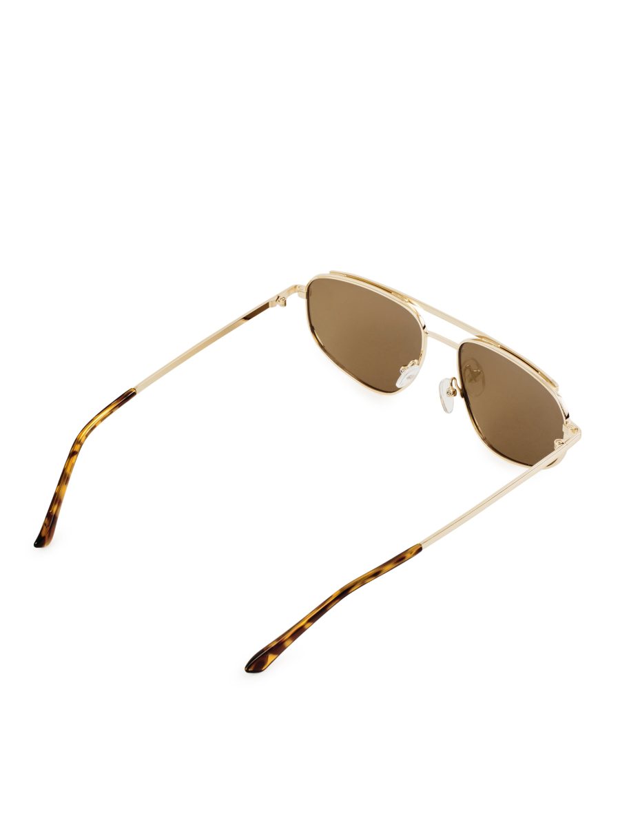 Banbé Eyewear The Halle Sunglasses ~ Gold/Brown