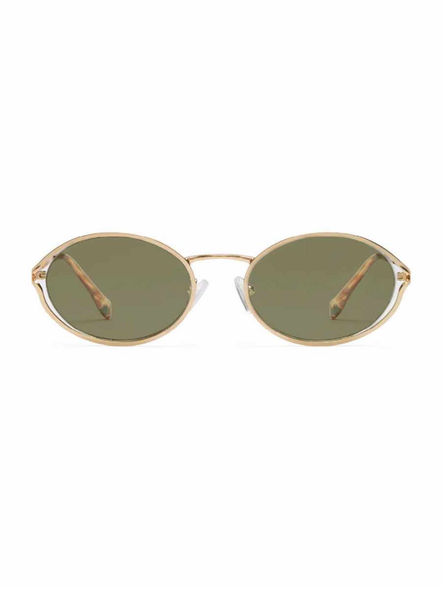Banbé Eyewear The Sampaio Sunglasses ~ Gold/Olive