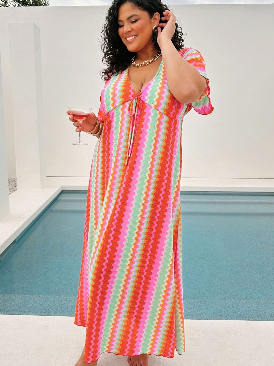 Kenzie Maxi Dress ~ Cabo Groovy Knit