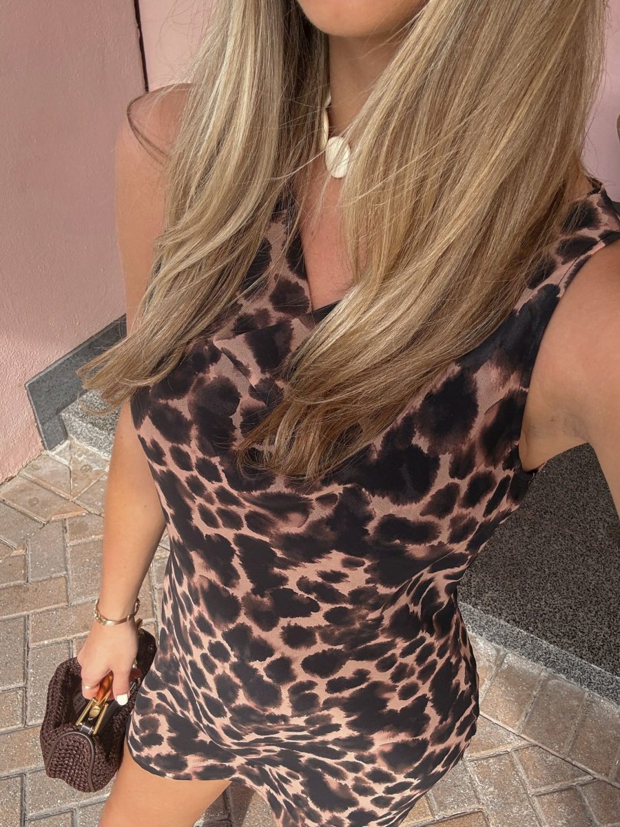 Nomad Mini Dress ~ Tortoise Shell