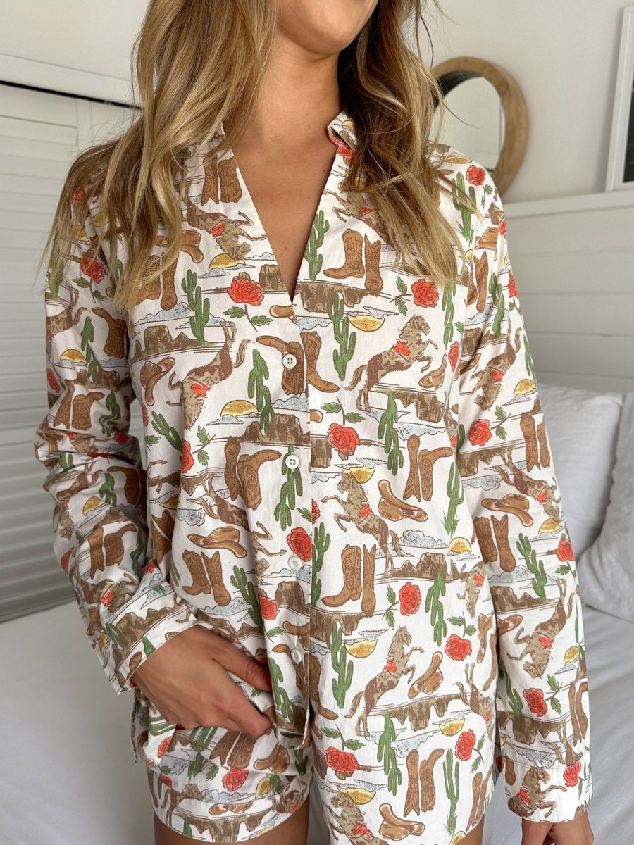 Early Riser PJ Set ~ Rodeo Escape