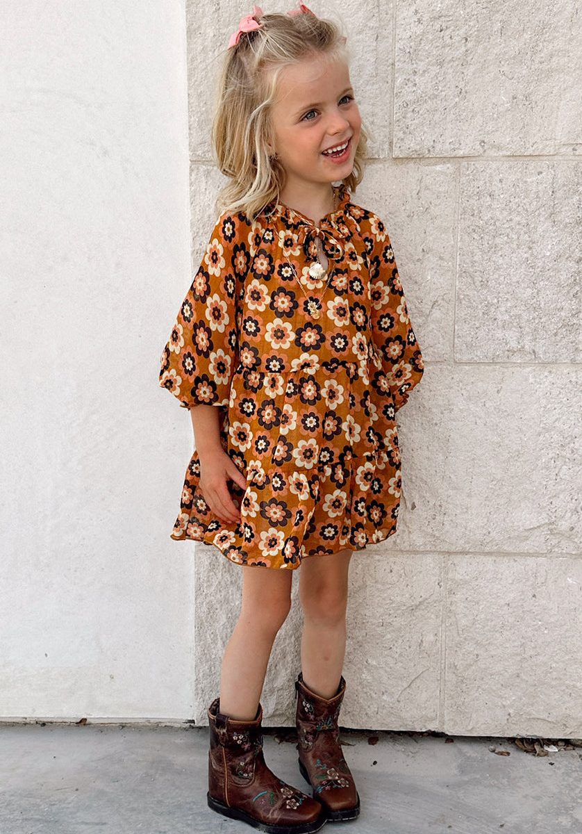 Little Birdie Dress ~ Aurora Floral