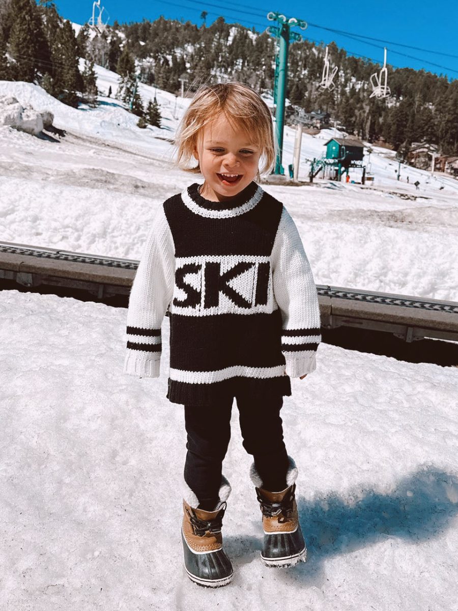 Ski Knit Black