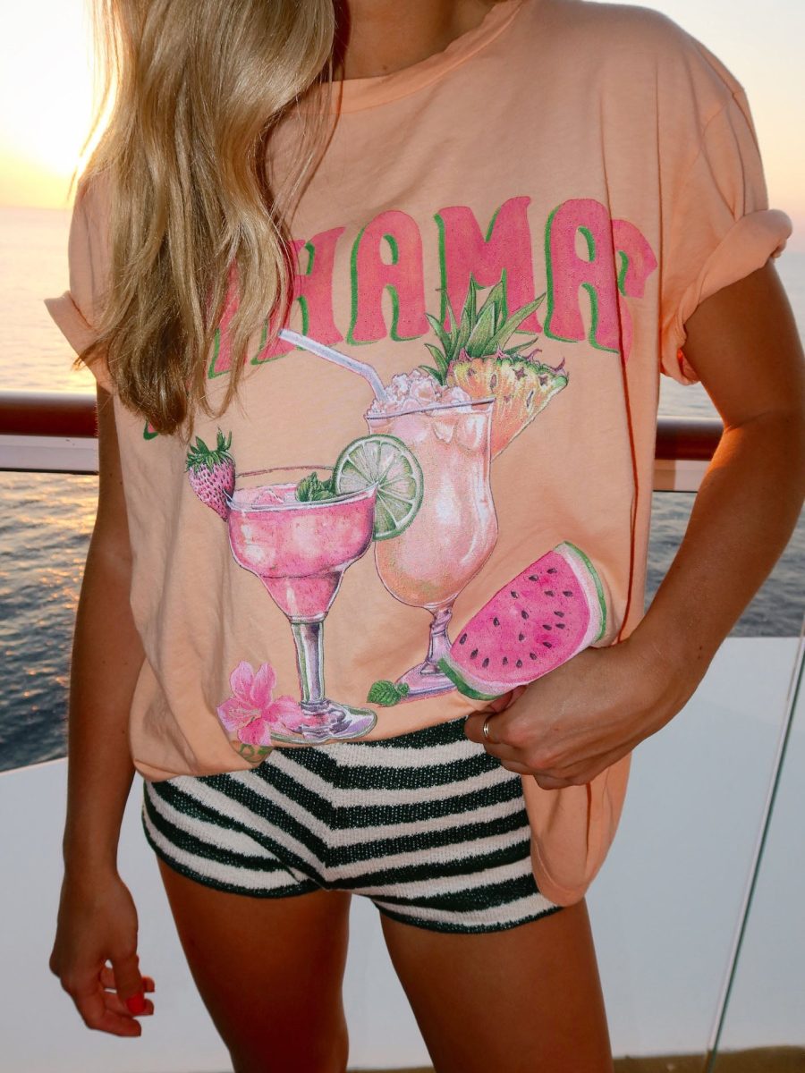 Check In Tee ~ Bahamas Graphic