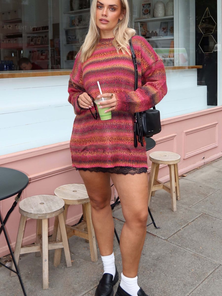 Canyon Tunic Sweater ~ Mood Ring Knit
