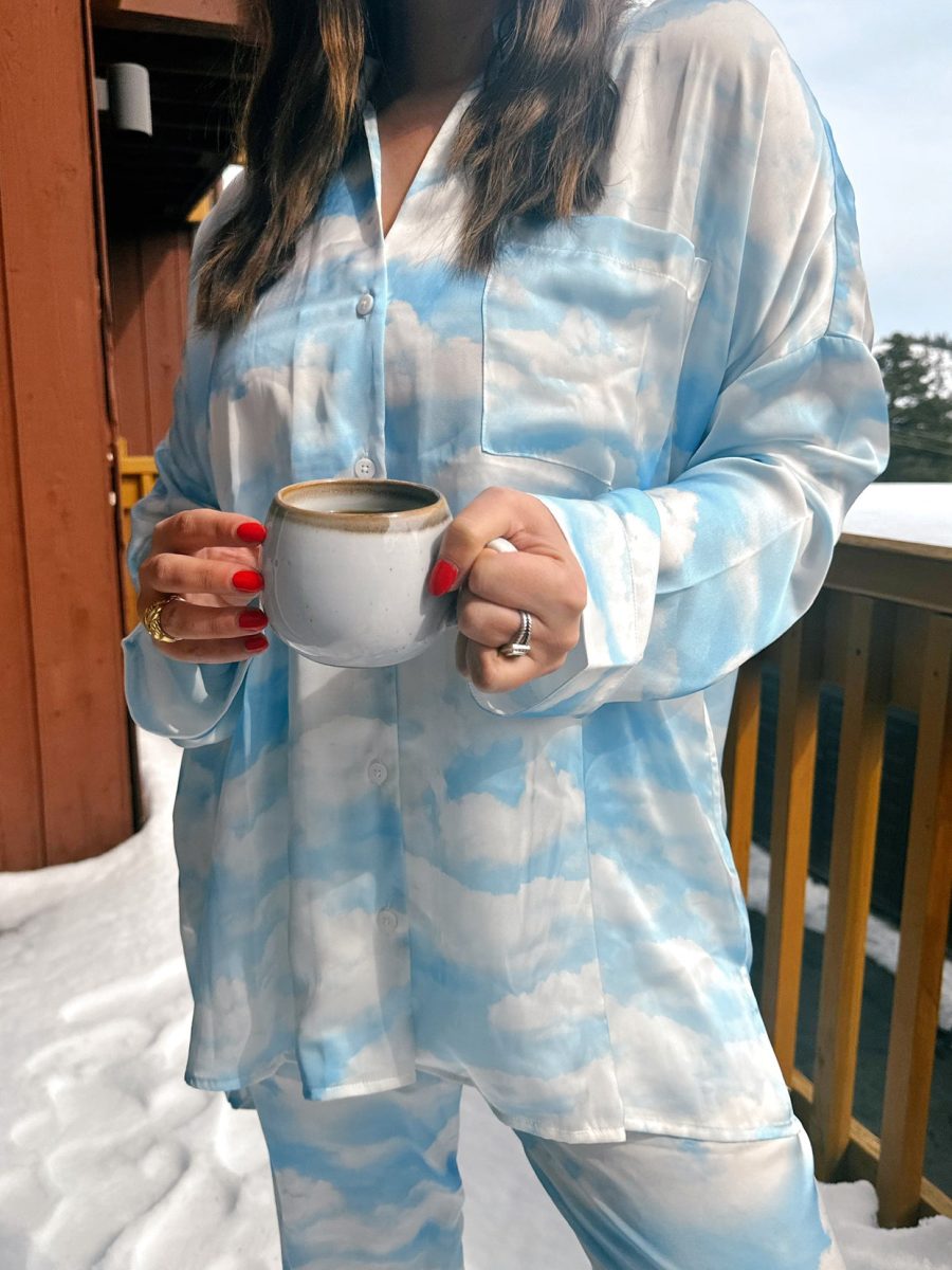 Overslept PJ Set ~ Dream Cloud Silky