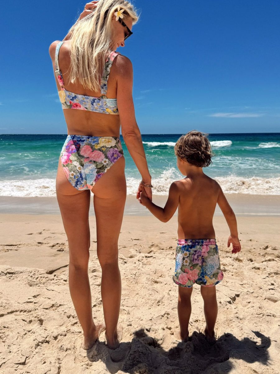 Little Beach Bum Trunks ~ Flower Shop