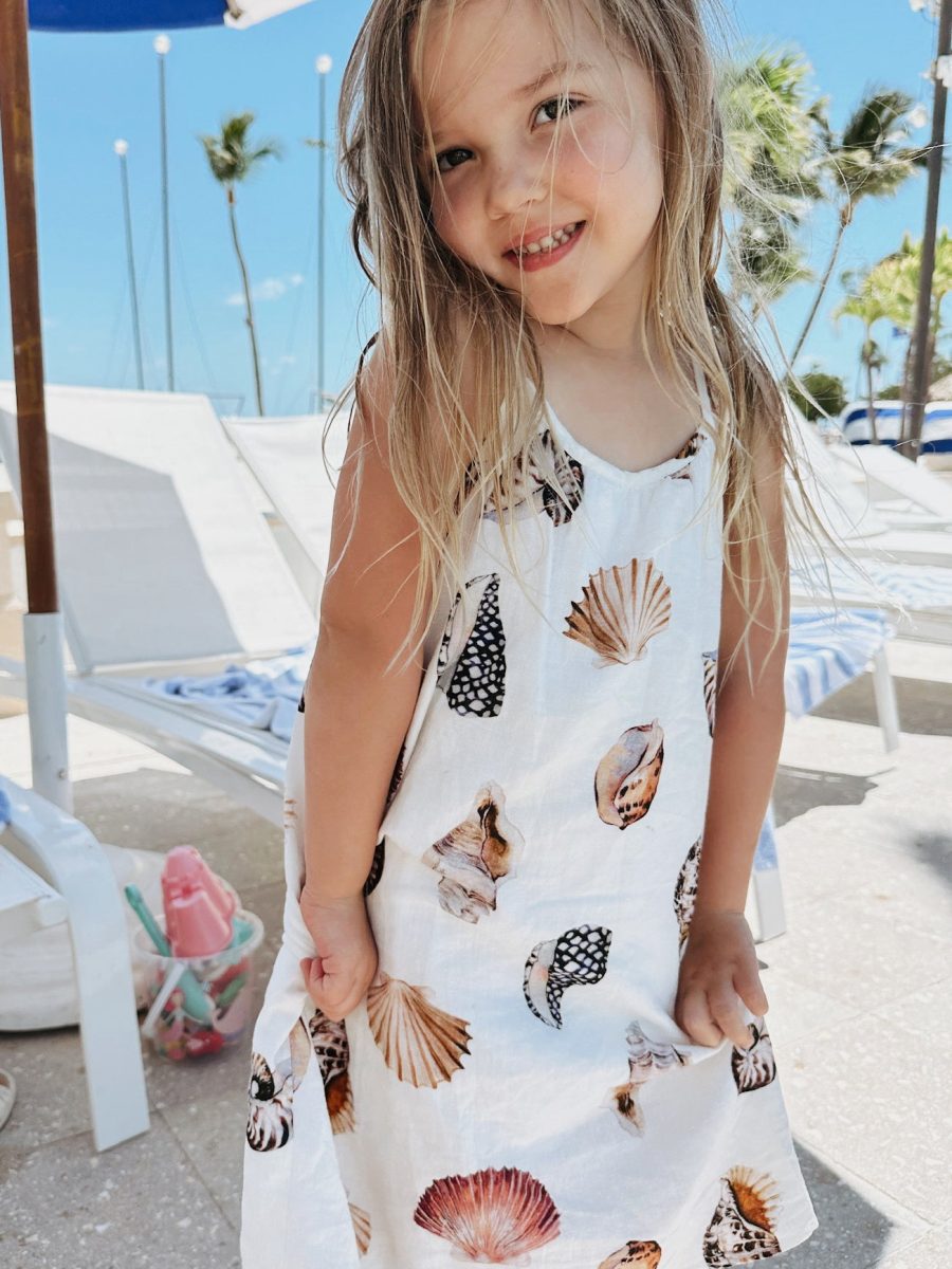 Sidekick Dress ~ Shell Linen