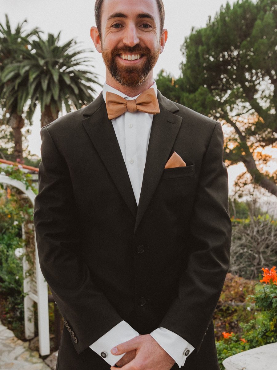 Sam Pocket Square ~ Copper Solid