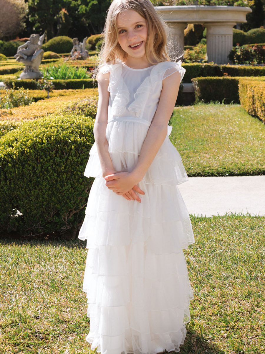Lovebug Dress ~ White Tulle