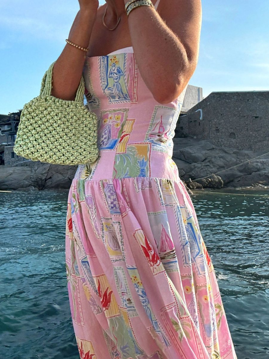 Hepburn Midi Dress ~ Summer Soleil Linen